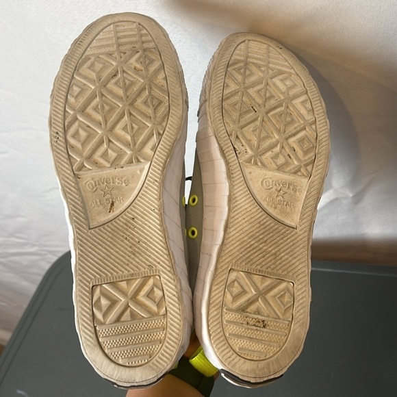 Converse Not Chuck UNT1TL3D High-Top Sneakers black gray and neon yellow size 9 - Picture 10 of 10